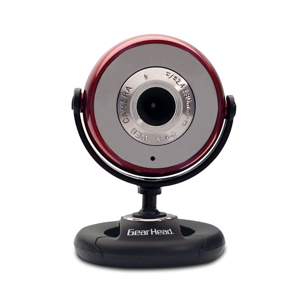 Gear Head WC750RED 1.3MP 640 x 480pixels USB 2.0 Red webcam