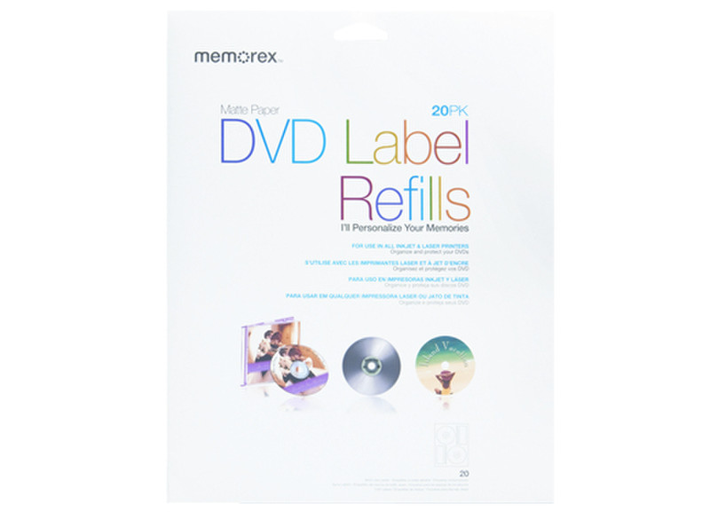 Memorex Matte DVD 20