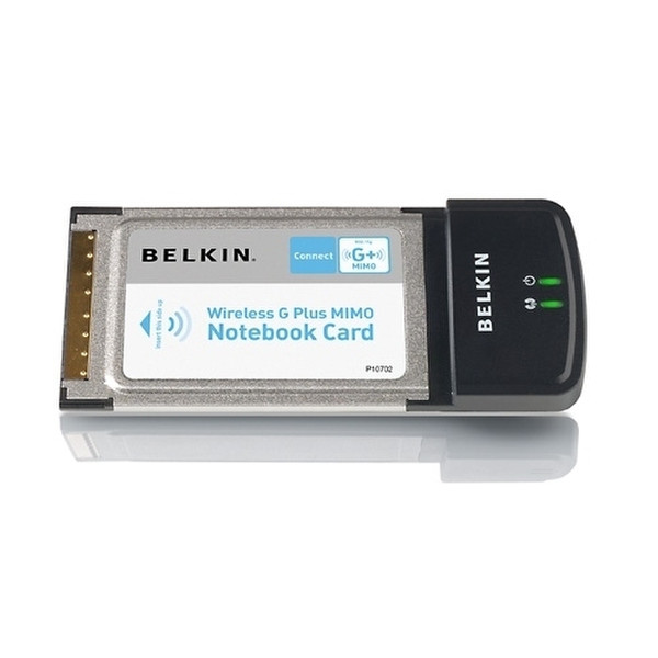 Belkin Wireless G+ MIMO Notebook Card 108Mbit/s Netzwerkkarte