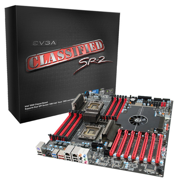 EVGA 270-WS-W555-A2 Intel 5520 HPTX server/workstation motherboard