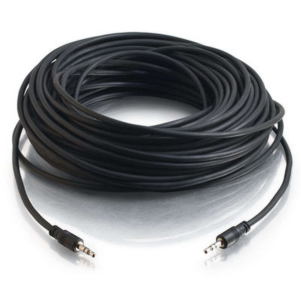 C2G 40110 22.86m 3.5mm 3.5mm Black audio cable