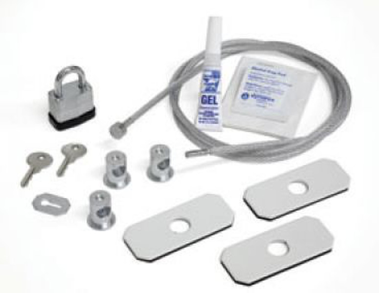 Da-Lite Cable Lock Kits for Carts, A-562 Нержавеющая сталь