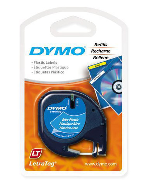 DYMO 91335 Black,Blue printer label