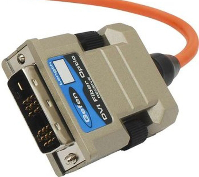 Gefen DVI Fiber Optic 20m DVI-D DVI-D Grau DVI-Kabel