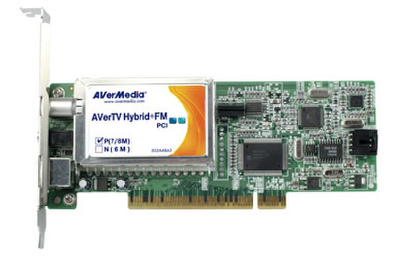 AVerMedia AVerTV Hybrid+FM PCI Internal Analog,DVB-T PCI