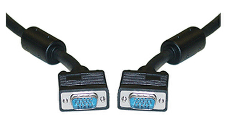 Siig CB-VG0211-S1 3м VGA (D-Sub) VGA (D-Sub) Черный VGA кабель