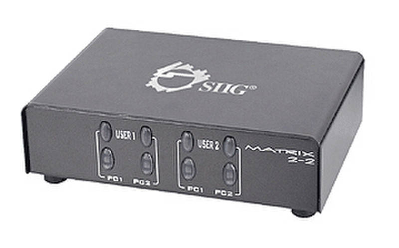 Siig CE-VG0K11-S1 VGA коммутатор видео сигналов
