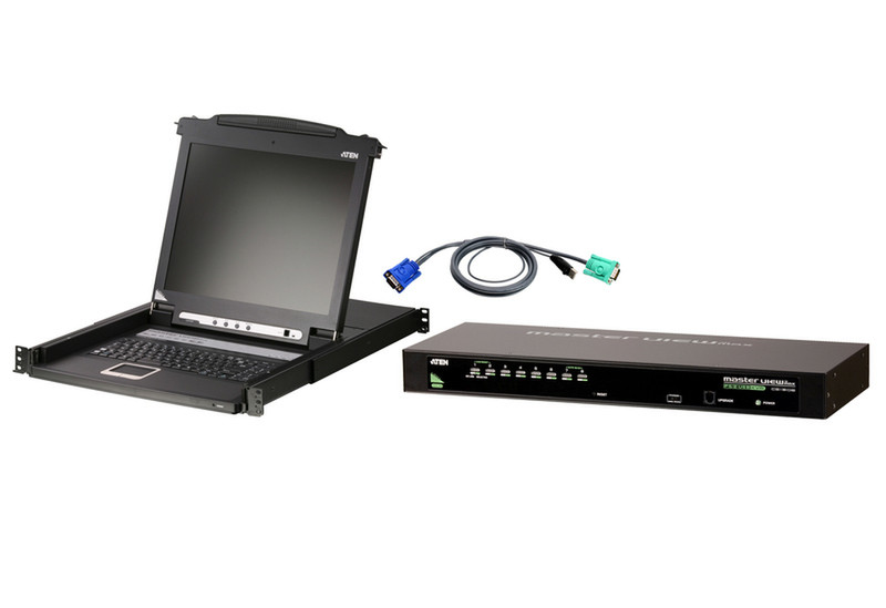 Aten CLCS1308MUKIT Черный KVM переключатель