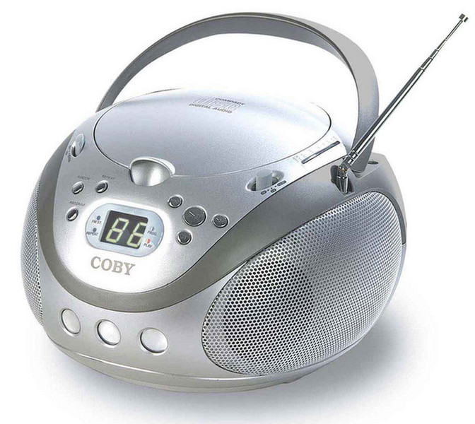 Coby CXCD241 Micro-Set Silber
