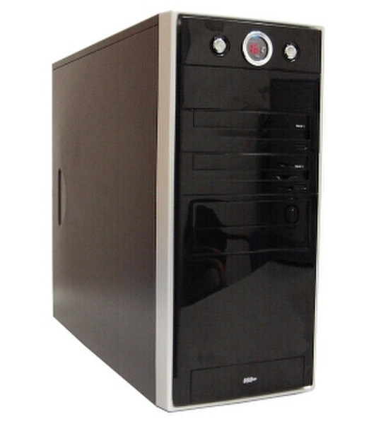 KME CX-Y662 PZ-400W, LCD black Midi-Tower 400W Black computer case