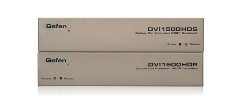 Gefen DVI 1500HD AV transmitter & receiver Grey