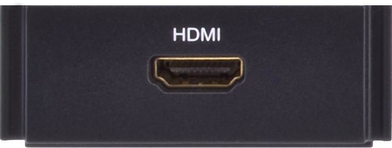 AMX HPX-AV101-HDMI Black outlet box