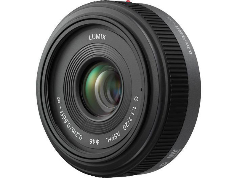 Panasonic H-H020 SLR Black camera lense