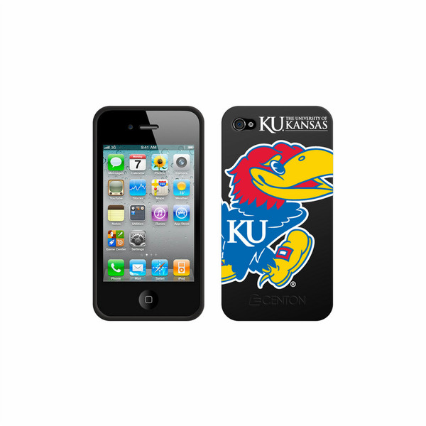 Centon University of Kansas iPhone 4 Schwarz