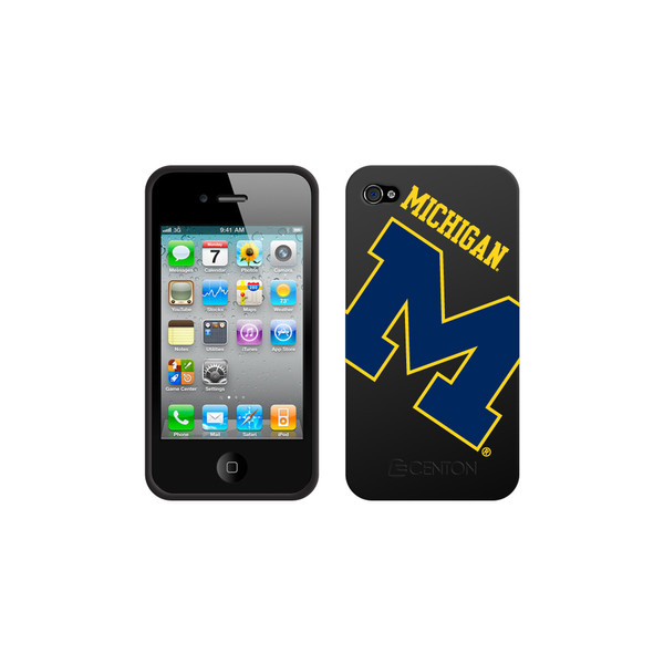 Centon University of Michigan iPhone 4 Черный