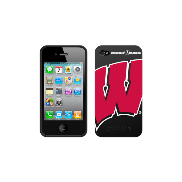 Centon University of Wisconsin - Madison iPhone 4 Черный