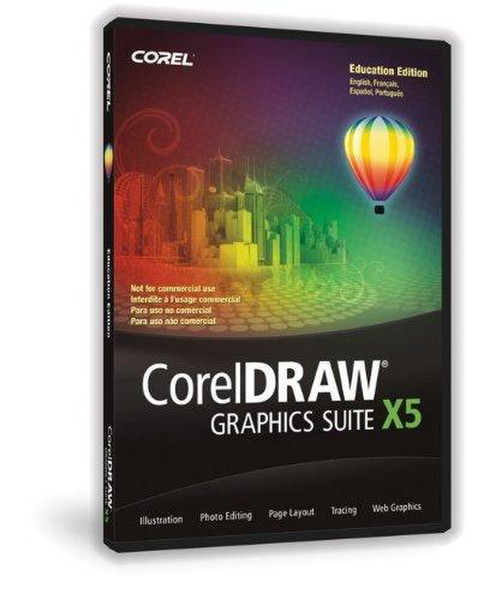 Corel Graphics Suite X5, Edu, 5000-14999u