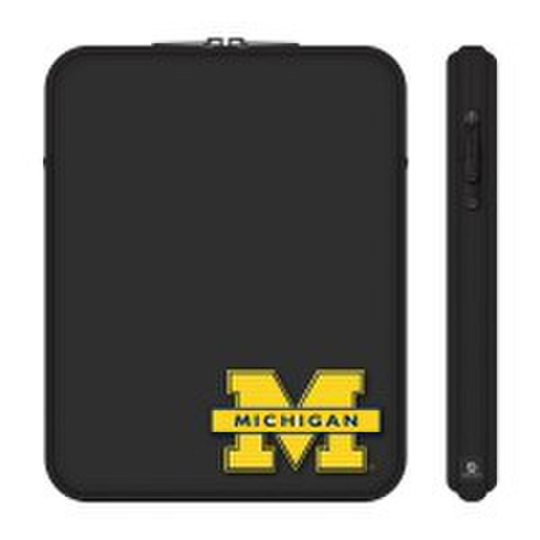 Centon University of Michigan iPad Sleeve Schwarz