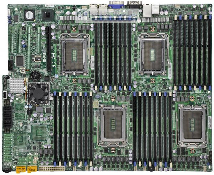 Supermicro H8QGi+-F AMD SR5690 Разъем G34 SWTX материнская плата для сервера/рабочей станции