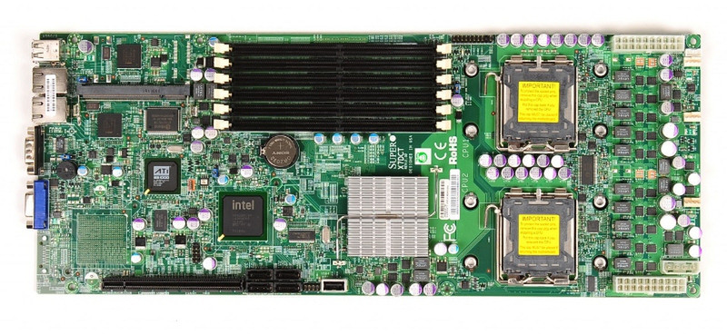 Supermicro X7DCT Intel 5100 Socket J (LGA 771) материнская плата для сервера/рабочей станции