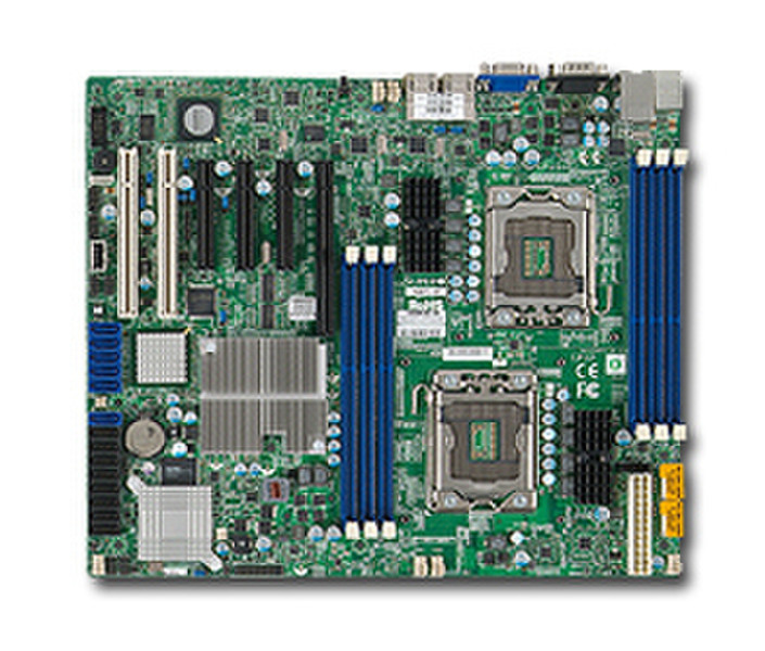 Supermicro X8DTL-6 Intel 5500 Socket B (LGA 1366) ATX Server-/Workstation-Motherboard