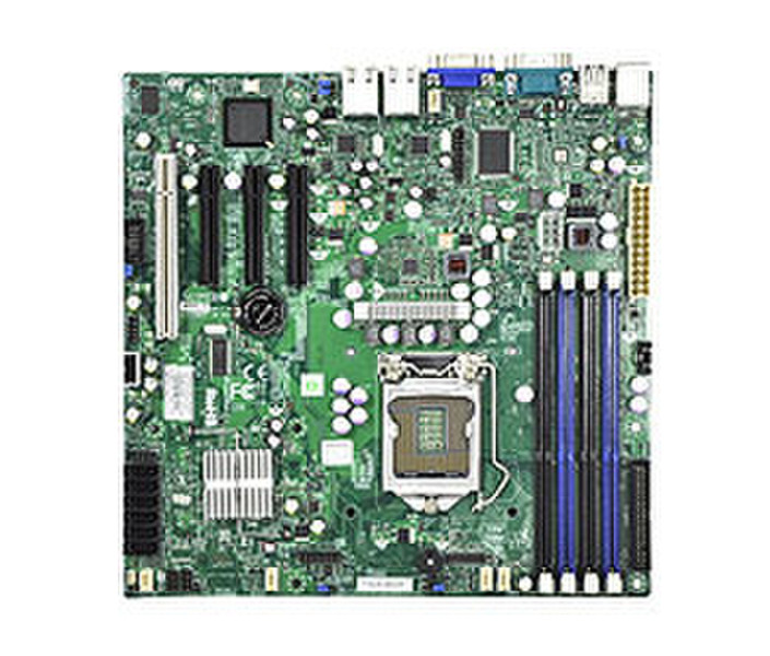 Supermicro X8SIL-V Intel 3420 Socket H (LGA 1156) Микро ATX материнская плата для сервера/рабочей станции
