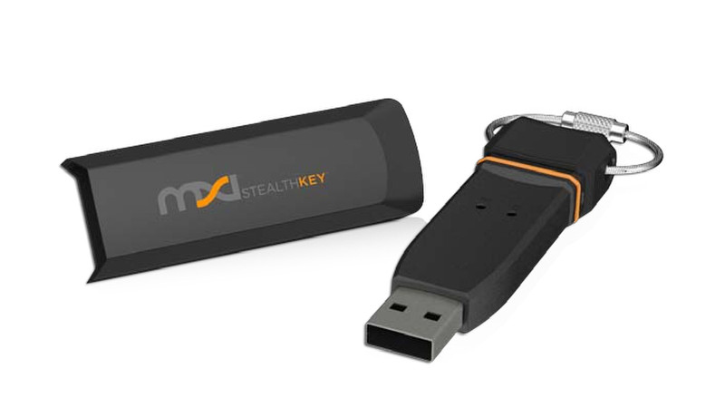 Memory Experts Stealth Key M200 2GB non-FIPS 2GB USB 2.0 Type-A Black USB flash drive