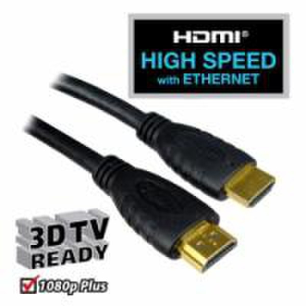 Cables Unlimited PCM-2299-03 0.9м HDMI HDMI Черный HDMI кабель