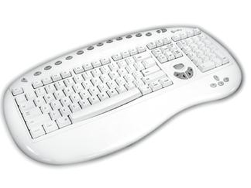 Macally RF Keyboard FR 108keys Ice White RF Wireless Tastatur
