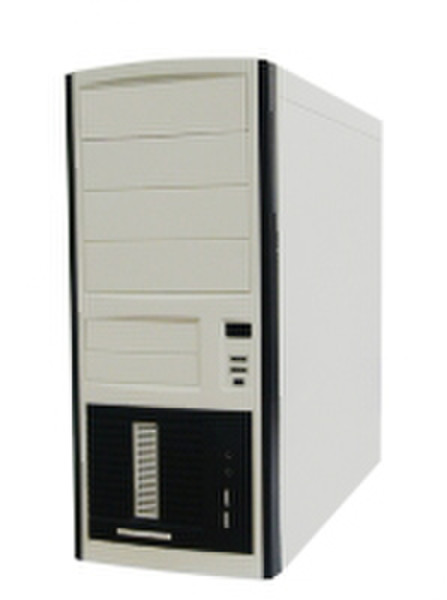 Eurocase 5440 400W PFC black/white Midi-Tower 400W Black computer case