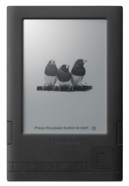 Viewsonic VEB620 6" 2GB Black e-book reader