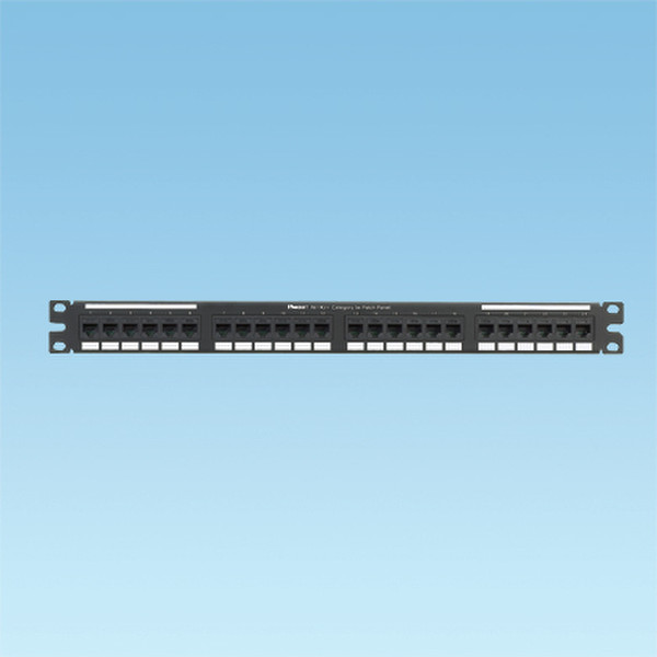 Panduit 24-port , NetKey, Category 5e, patch panel 1U patch panel