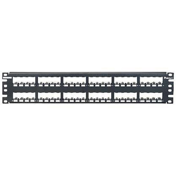 Panduit 48-port metal modular patch panel 2U patch panel