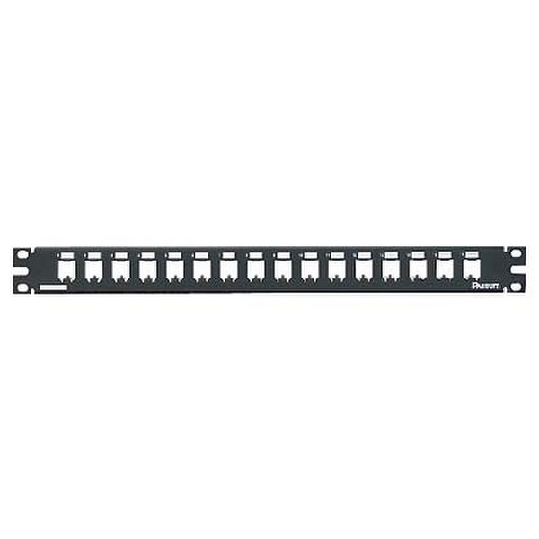 Panduit 16-port metal modular patch panel 1U patch panel