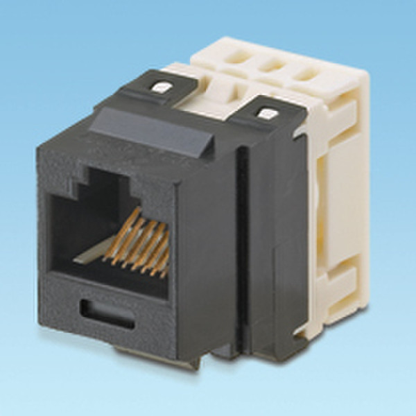 Panduit Category 6, 8 position, 8 wire keystone jack module Arctic White RJ45 White cable interface/gender adapter