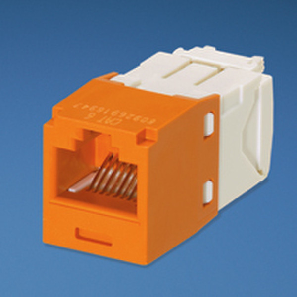Panduit UTP RJ45 TG-MiniJack Cat6 Orange RJ-45 Orange cable interface/gender adapter