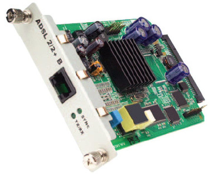 Juniper 1 port ADSL2+ Annex B Mini Physical Interface Module network switch component