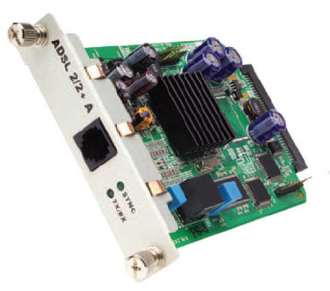Juniper 1 port ADSL2+ Annex A Mini Physical Interface Module network switch component