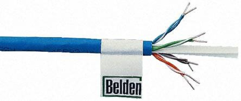 Belden UTP cabel, 250MHz 305m Blau Netzwerkkabel