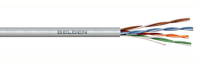 Belden UTPcab - 100MHz, 4P wire 305m Grau Netzwerkkabel