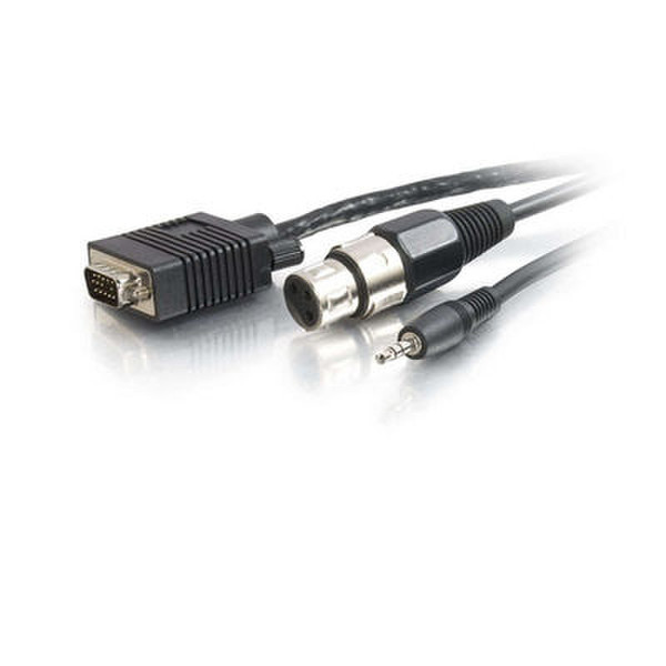 C2G 42347 1.8m Schwarz Videokabel-Adapter