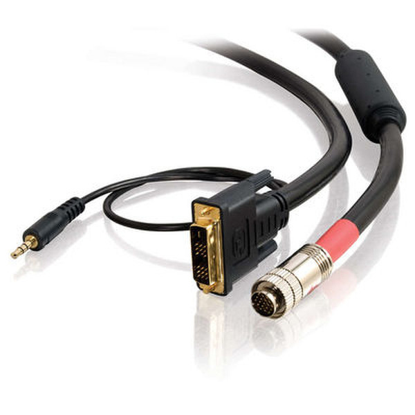 C2G 42437 1.8m DVI-D Schwarz Videokabel-Adapter