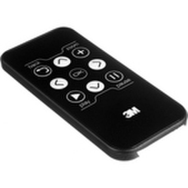 3M 78-6972-0035-6 IR Wireless push buttons Black remote control