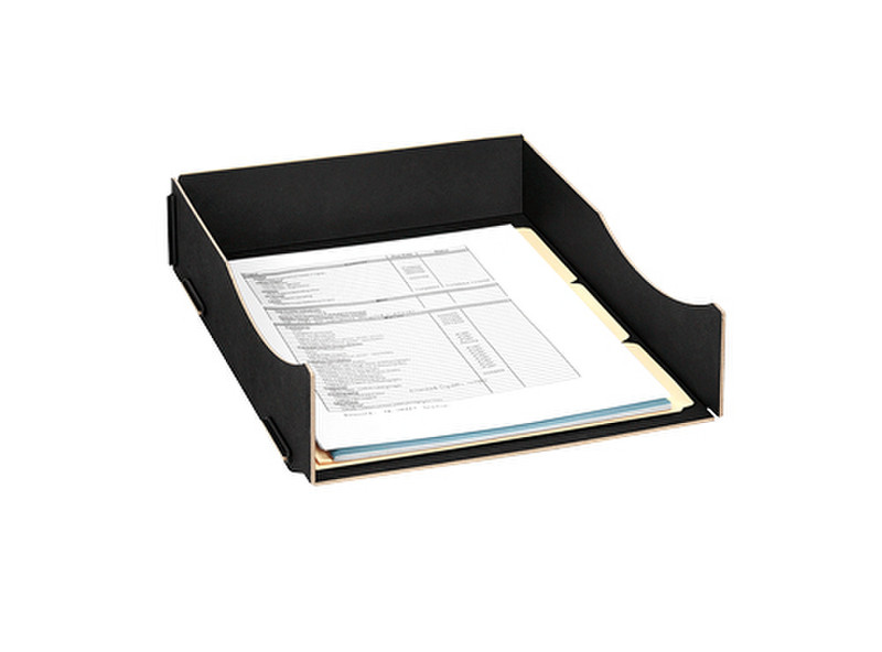 Fellowes Earth Series Letter Tray Пластик Черный настольный канцелярский лоток