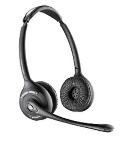 Plantronics Savi Office WO350 DECT Binaural Kopfband Schwarz Headset