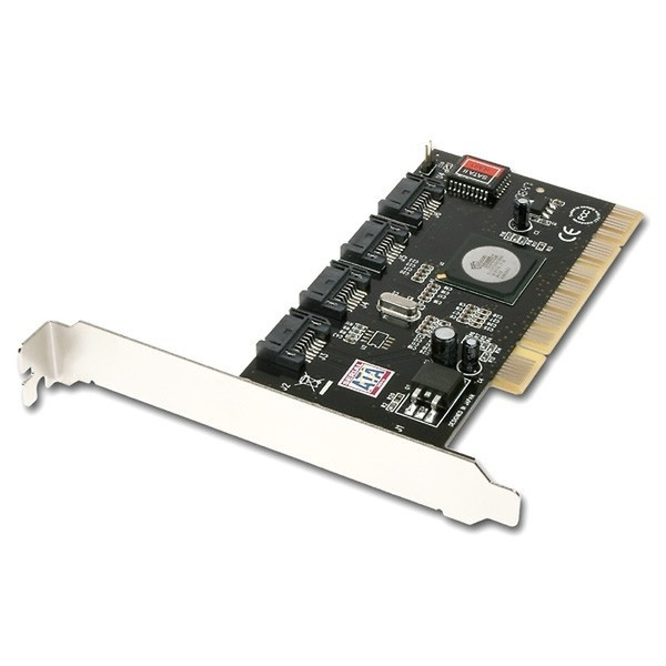 Axago PCI Card 4xSATA 3G RAID 3000Мбит/с сетевая карта