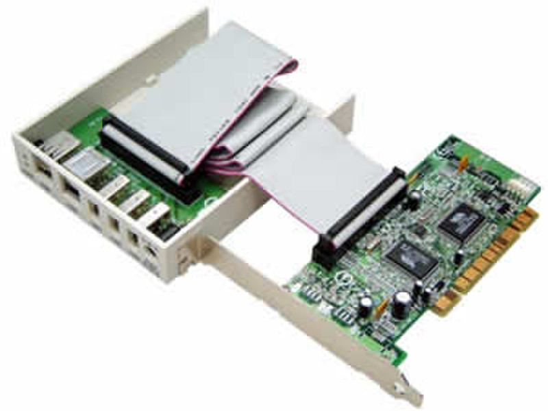 Kouwell IEEE1394a/USB 2.0 Combo PCI card интерфейсная карта/адаптер