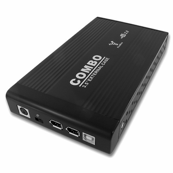 Axago External Combo Box USB 2.0+FWire - IDE 3.5''
