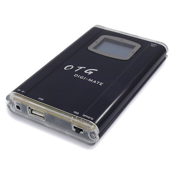 Axago External Box USB 2.0 - IDE 2.5'' OTG LCD USB powered
