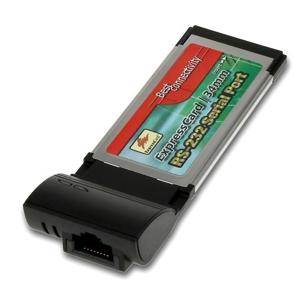 Axago ExpressCard 1x Serial Port interface cards/adapter